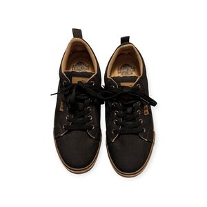 Harley-Davidson Black Sneakers with Tan Highlights